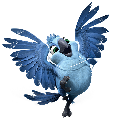 oiseau bleu